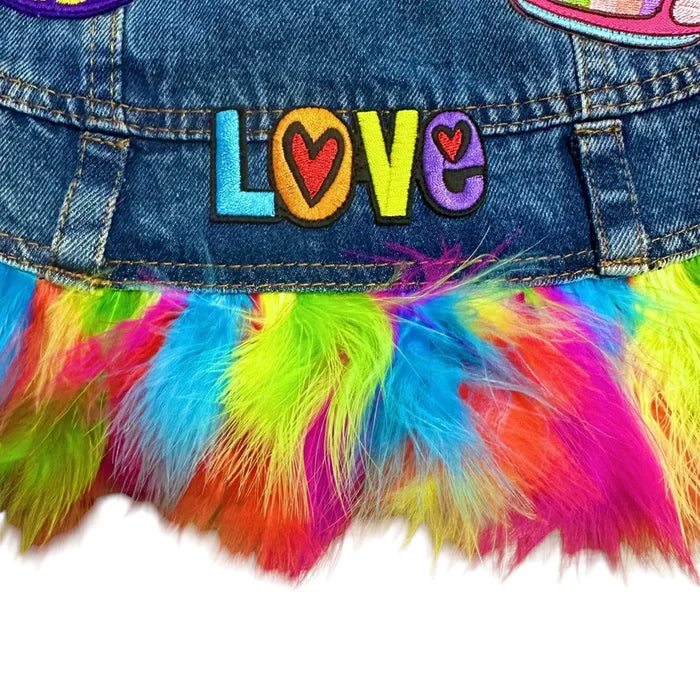 70's Disco Denim Vest