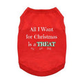 All I Want For Christmas Dog Shirt