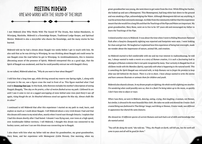 Baagak - Anishinaabe Dibaajimodaadiwin, Bezhig (Human Stories, Volume 1)