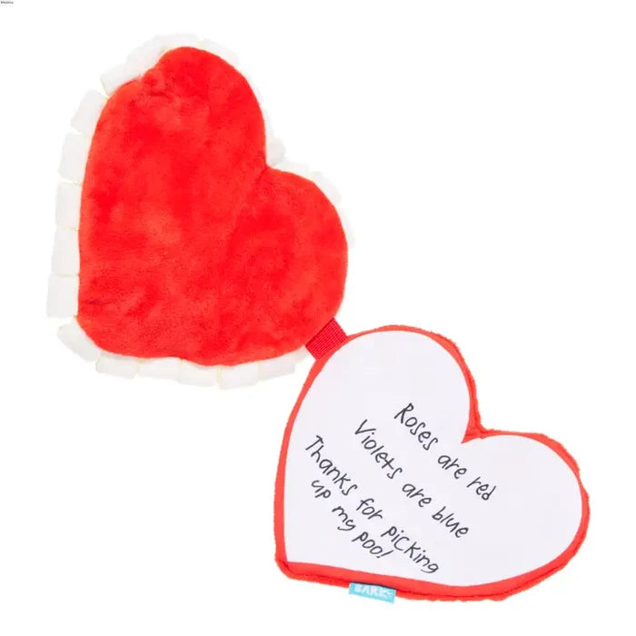 Bark Valentine's Be Mine Growlentine Plush Dog Toy
