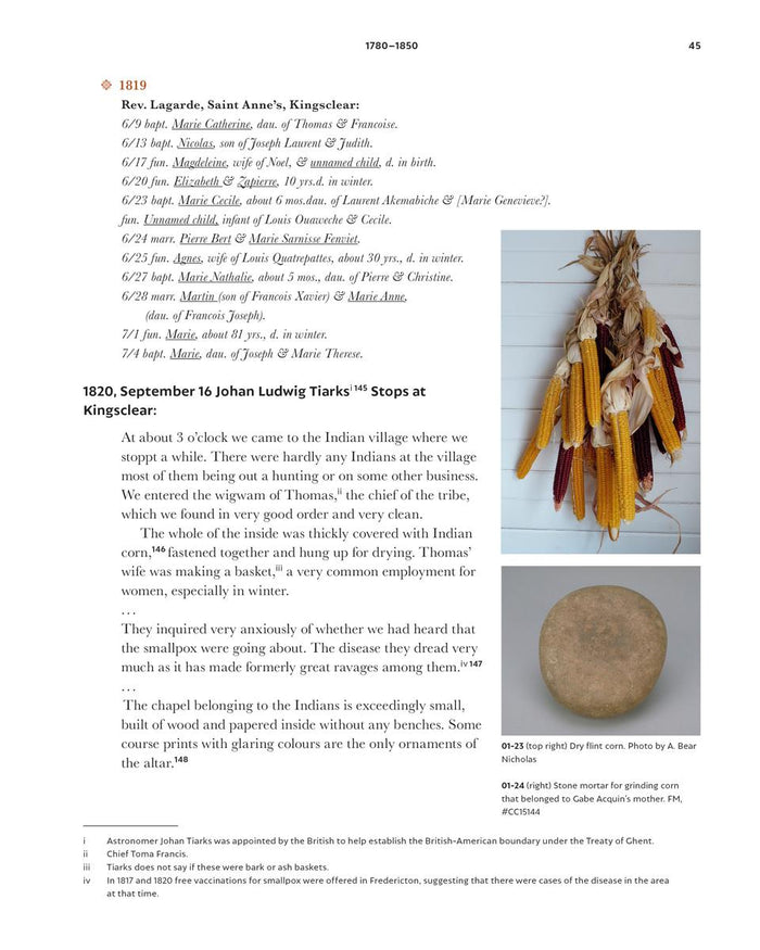 Bilijk : A Documentary History of Kingsclear First Nation, 1780–1950