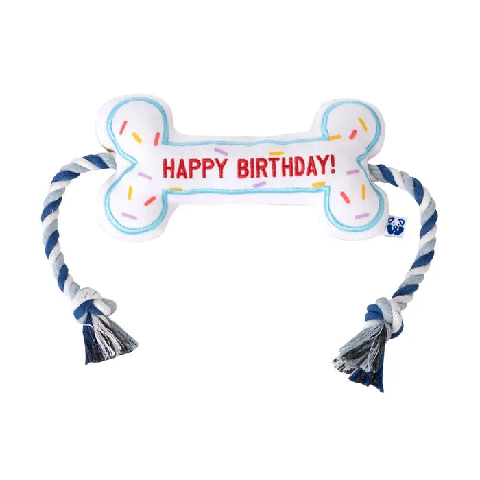 Birthday Bone Rope Toy