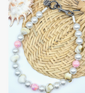 Blush Tide Beaded Collar