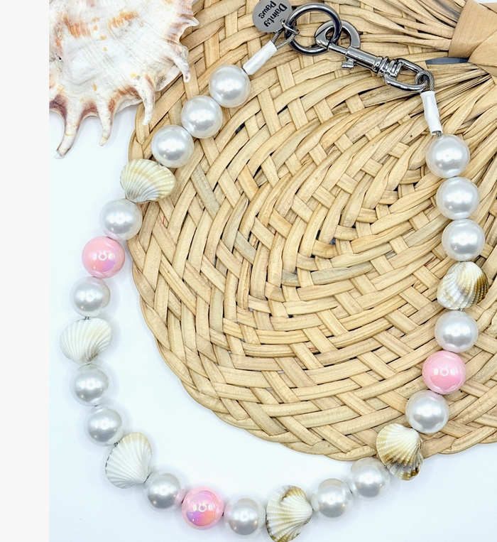 Blush Tide Beaded Collar