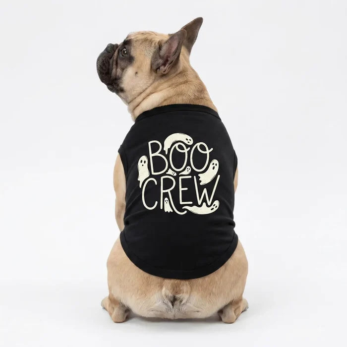 Boo Crew Dog Halloween Shirt