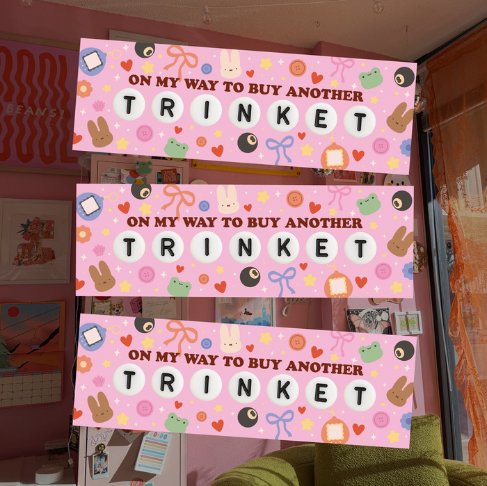 Buying A Trinket Magnetic Bumper Sticker