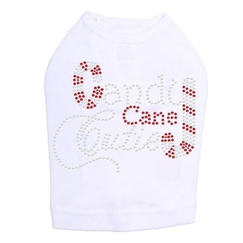Candy Cane Cutie Dog Tank - Many Colors