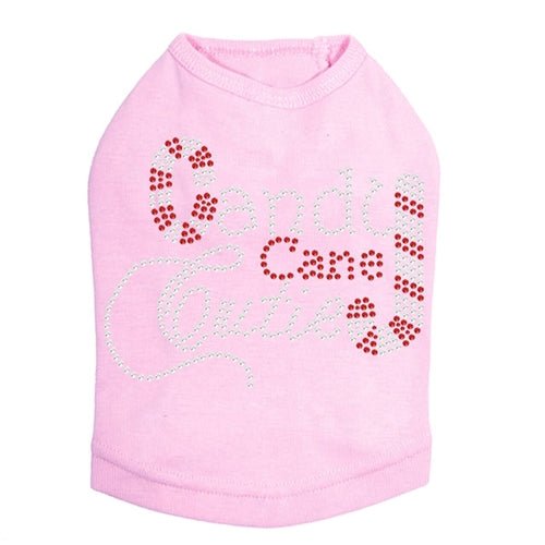 Candy Cane Cutie Dog Tank - Many Colors