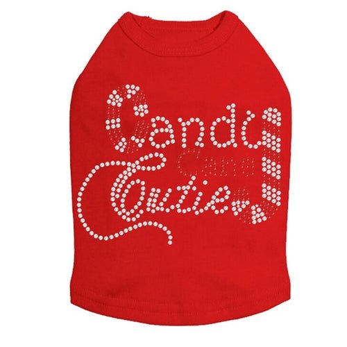 Candy Cane Cutie Dog Tank - Many Colors