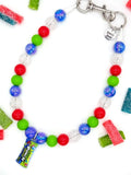 Candy Collection Pucker Up Pup! Beaded Collar