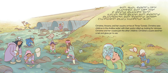Chasing Bugs and Catching Minnows. Community Connection. Inuktitut & English.