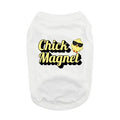 Chick Magnet Dog Shirt - White