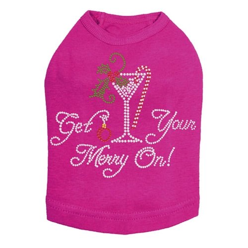 Christmas Martini Dog Tank - Many Colors