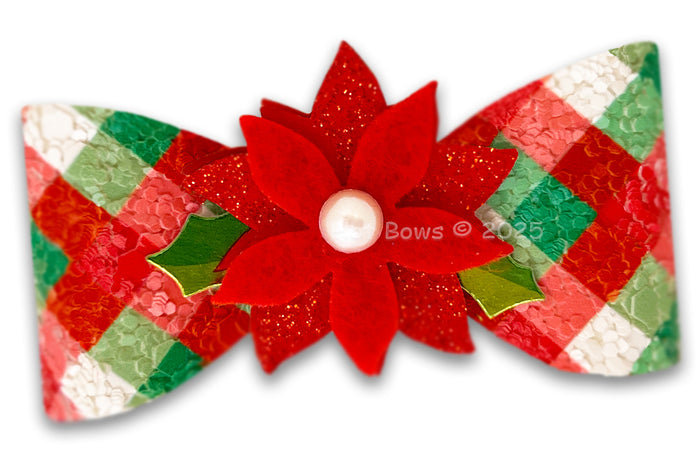Christmas Parade Hair Bow