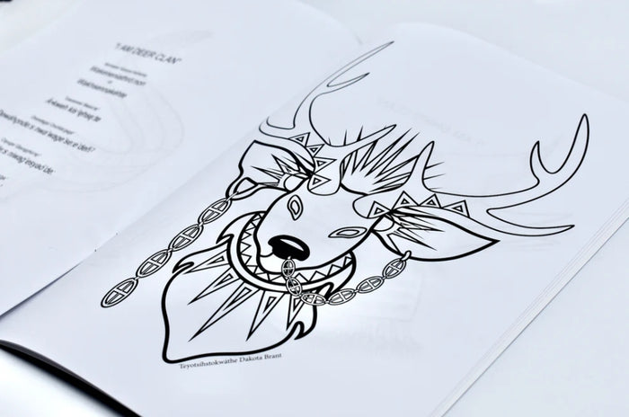 Clans of the Haudenosaunee - Colouring Book & Language Resource