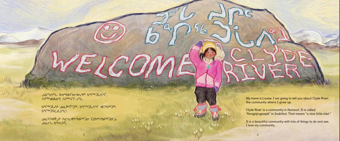 Clyde River, My Home. Community Connection. Inuktitut & English.
