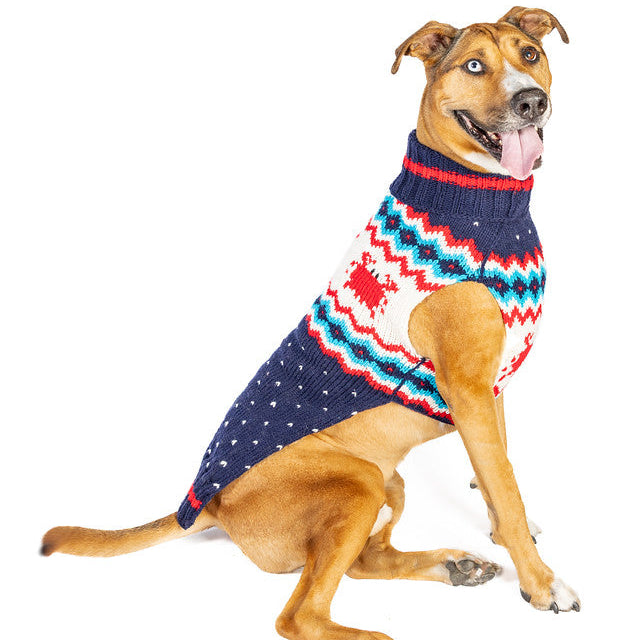 Crabby Wool Dog Sweater