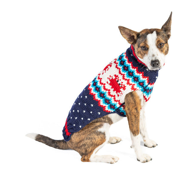 Crabby Wool Dog Sweater
