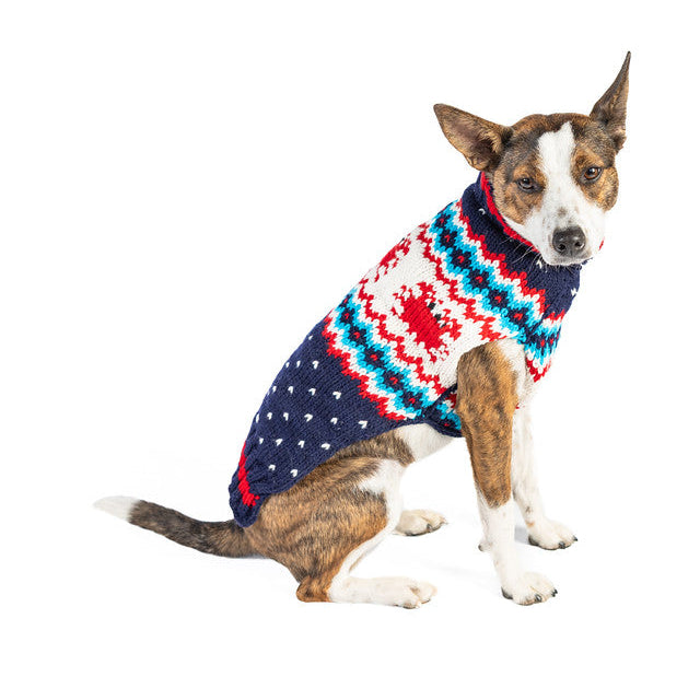 Crabby Wool Dog Sweater