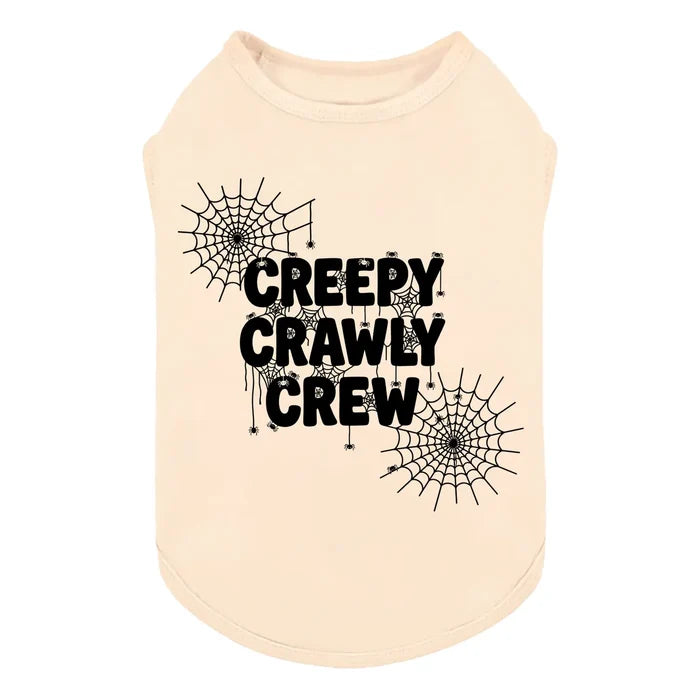 Creepy Crawly Crew Dog Halloween Shirt