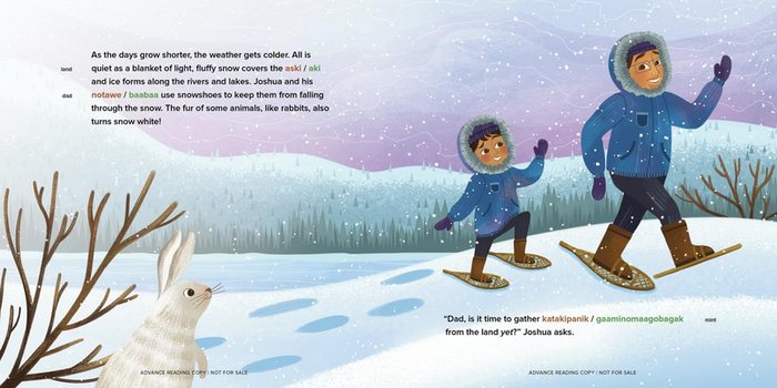 Dad, Is It Time to Gather Mint? Celebrating the Seasons. Joshua Learns From the Land. 1.
