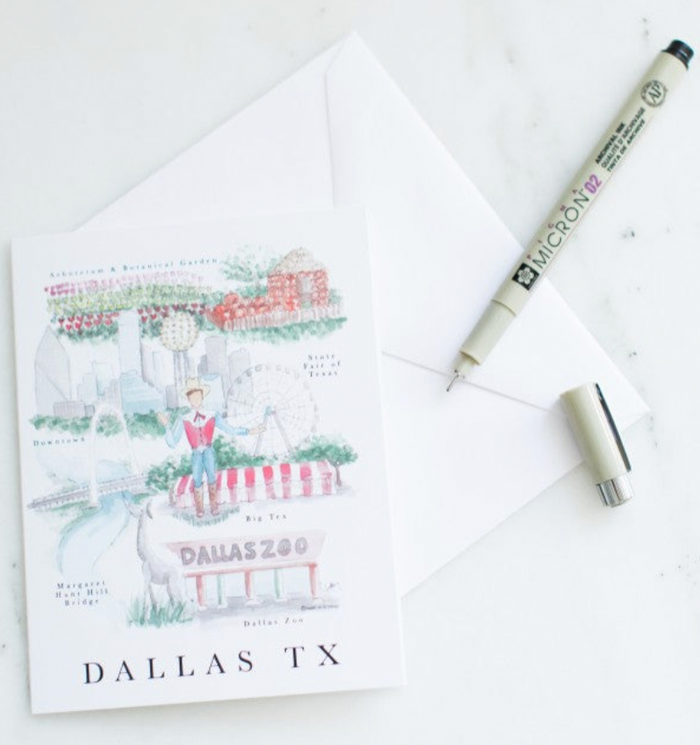 Dallas Notecard