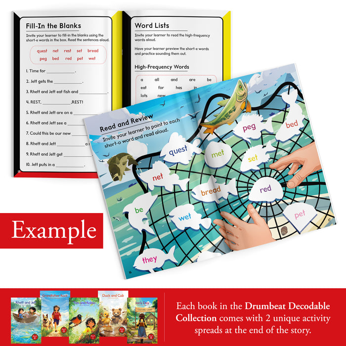 Drumbeat Decodable Set 1 (5 Books)