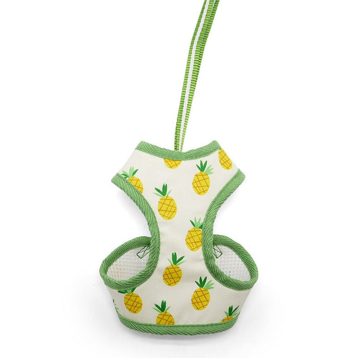 EasyGO Pineapple Yellow Harness - Posh Puppy Boutique