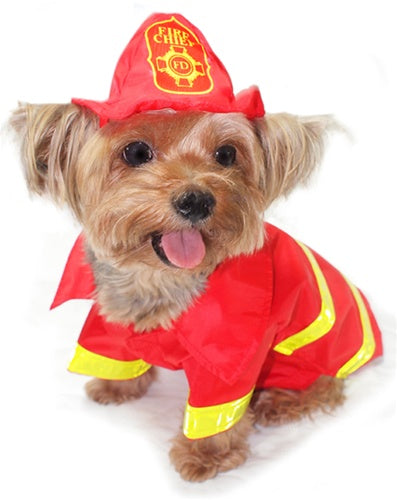 Fireman Costume - Posh Puppy Boutique