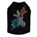 Gecko and Hibiscus Rhinestone Tank- Many Colors