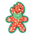 Gingerbread Boy Dog Toy