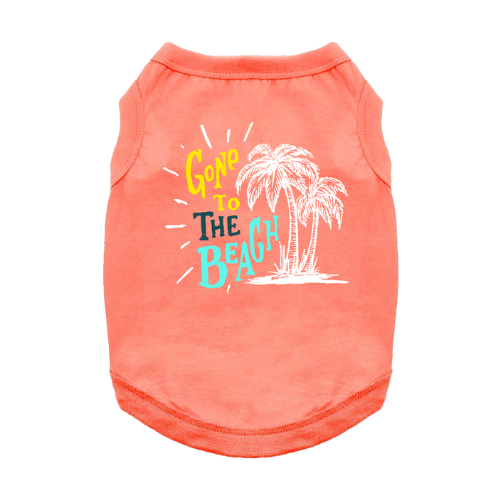 Gone To The Beach Shirt in Coral