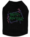 Happy New Year Confetti Dog Tank - Many Colors - Posh Puppy Boutique