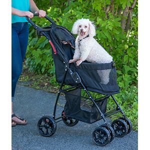 Happy Trails No Zip Lite Strollers - Jaguar - Posh Puppy Boutique