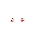 Heart Studs - Silver - 1