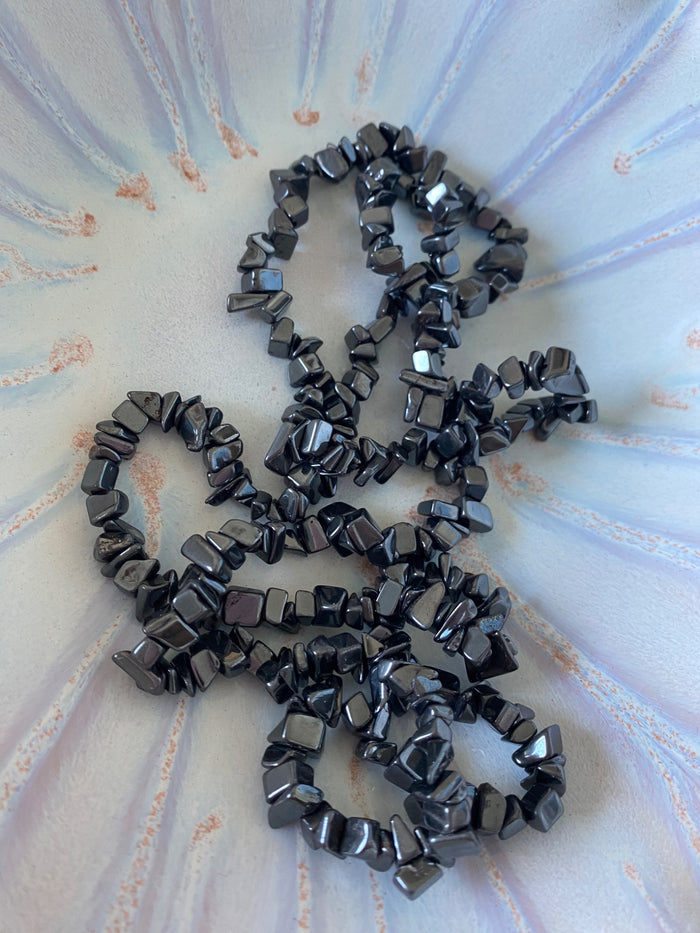 Hematite Layering Necklace  - 1