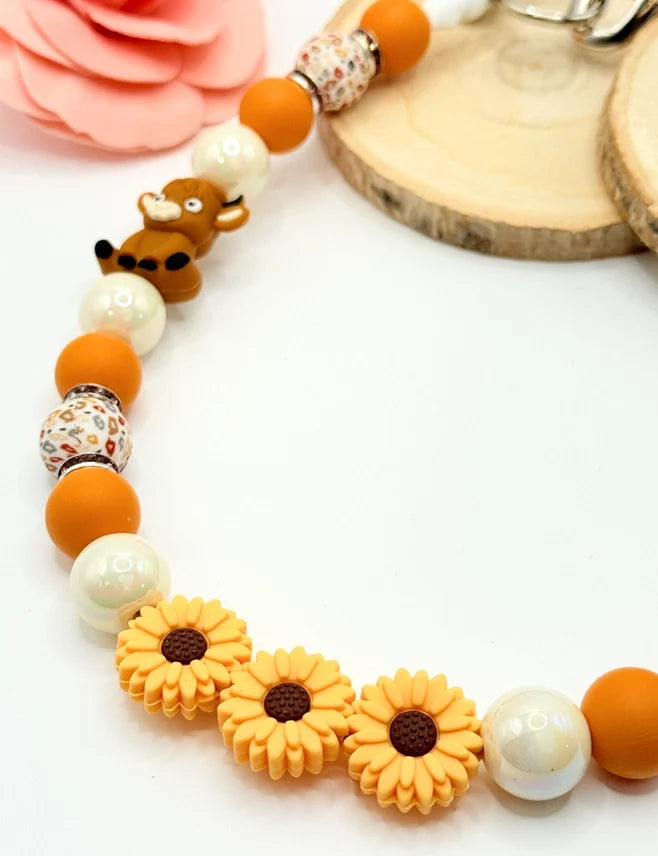 Highland Honey Beaded Collar