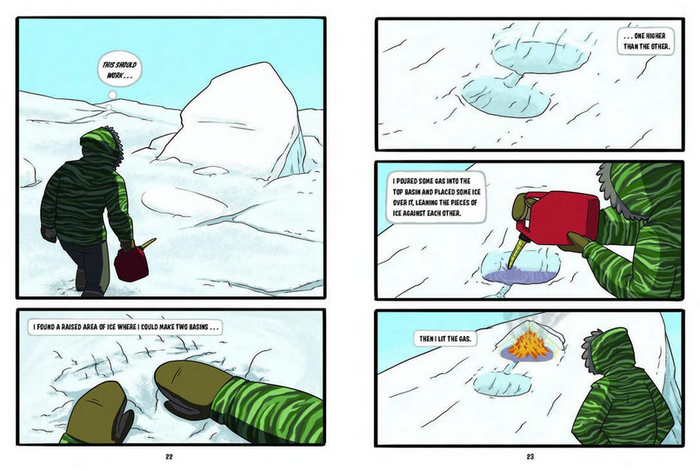 How I Survived : Four Nights on the Ice (PB)