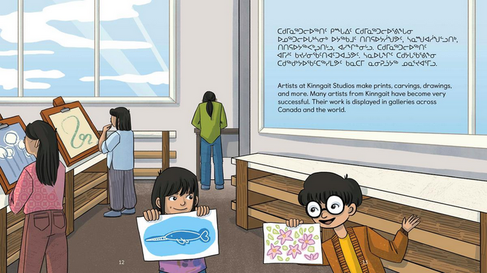 I Love to Live in Kinngait. Community Connection. Inuktitut & English.