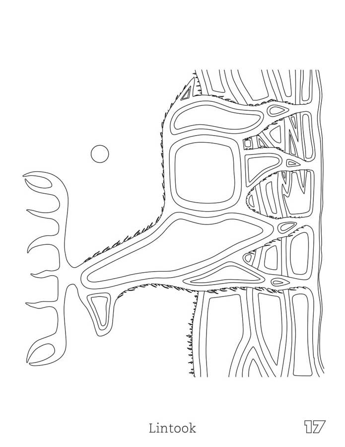 Indigenous Art Colouring Book / Livre à colorier d'art autochtone - David Brooks (Ltd Qty)