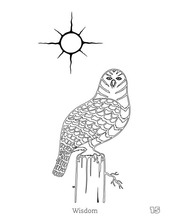 Indigenous Art Colouring Book / Livre à colorier d'art autochtone - Kurt Flett (Ltd Qty)