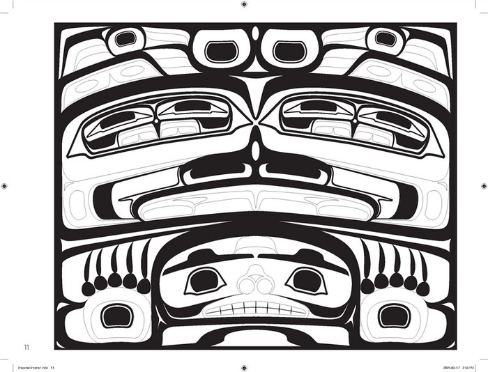 Inspired : A Roy Henry Vickers Colouring Book