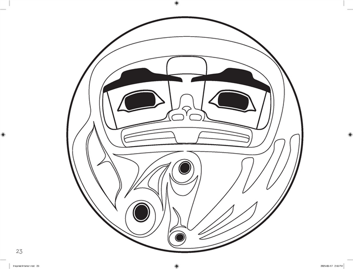 Inspired : A Roy Henry Vickers Colouring Book