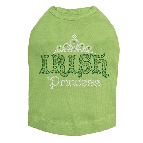 Irish Princess Rhinestone Dog Tank - Many Colors - Posh Puppy Boutique
