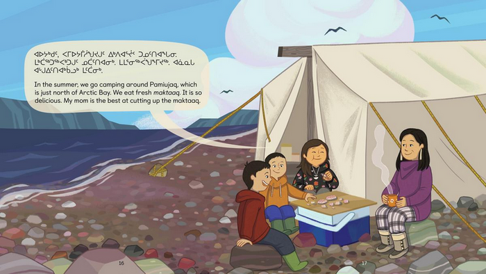 It Is Good to Live in Beautiful Arctic Bay. Community Connection. Inuktitut & English.