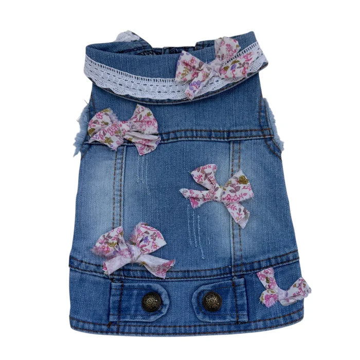 It's a Bow World Blue Vest