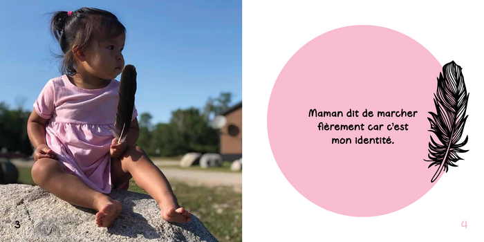 Je Marche Fière (I Walk Proud). La série d'aventure d'apprentissage avec Petite Océan.