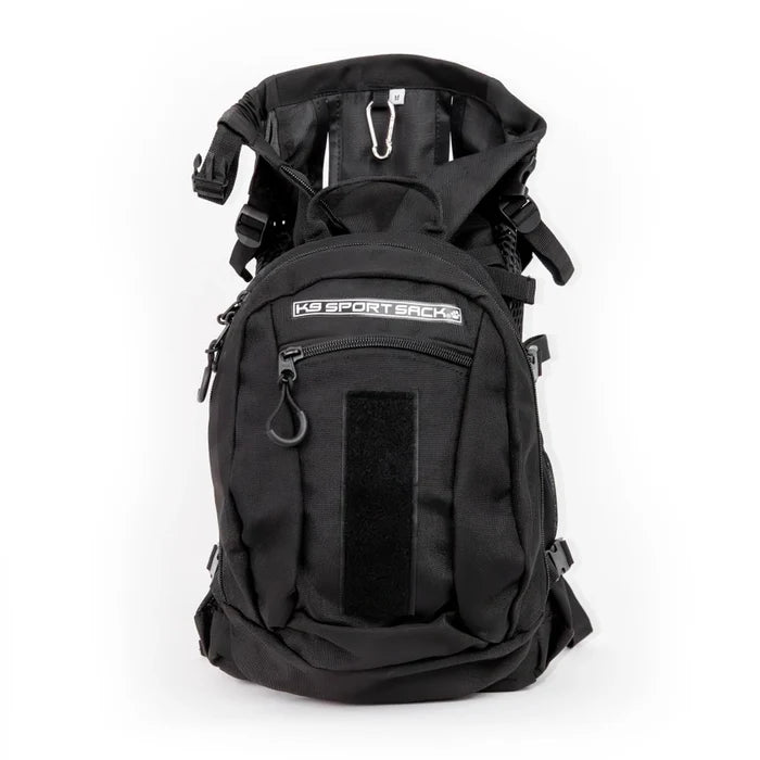 k9 Sport Sack Plus 2 Dog Carrier with Removable Storage in Jet Black