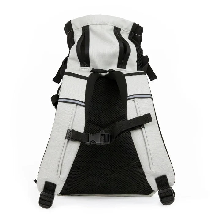k9 Sport Sack Plus 2 Dog Carrier with Removable Storage in Light Grey
