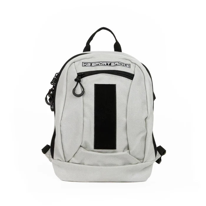 k9 Sport Sack Plus 2 Dog Carrier with Removable Storage in Light Grey